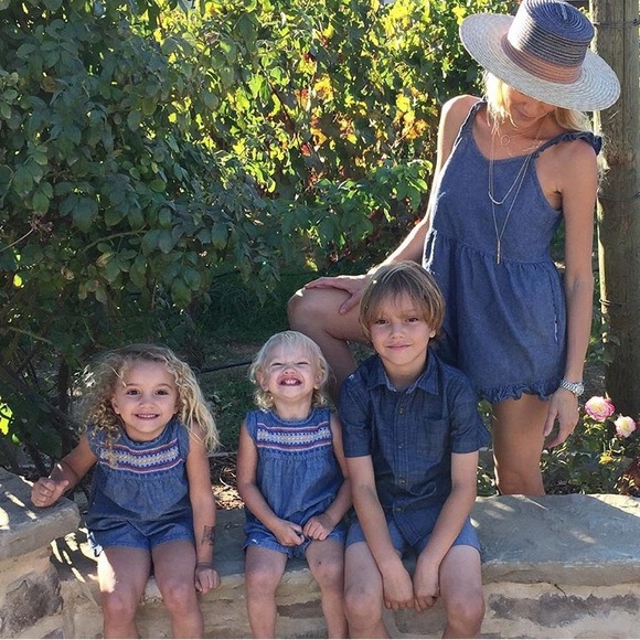 ASOS Babydoll Denim Romper - Picture 2 of 3